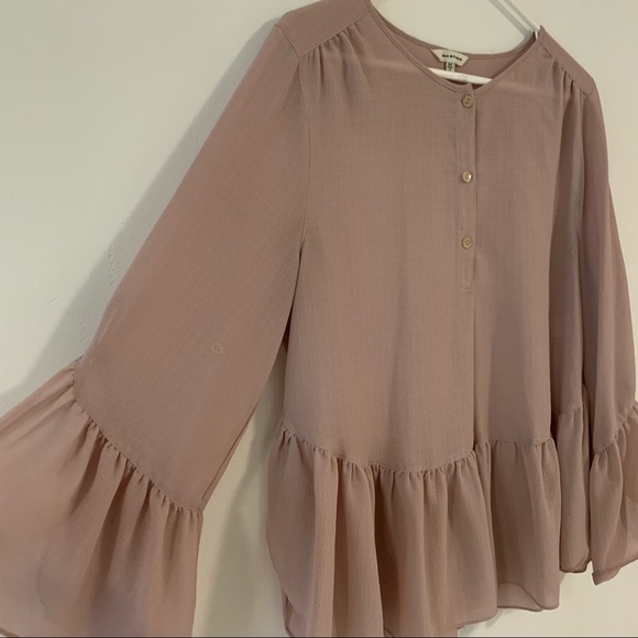 Relaxed Mauve Top - Picture 5 of 6
